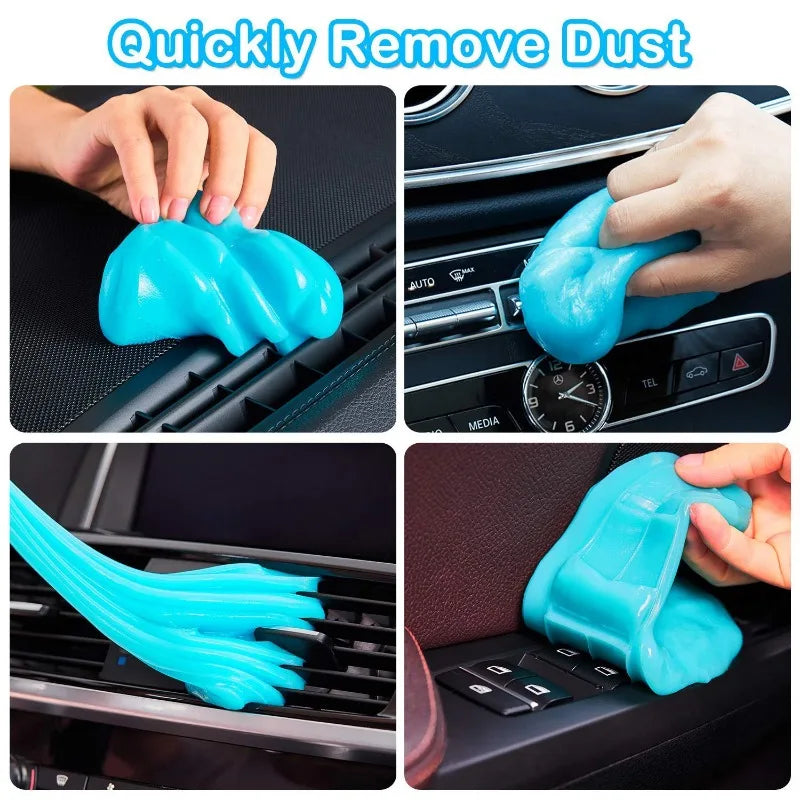 1/2pcs Car Cleaning Gel Detail Tool Cleaning Gel Cars Interior Putty Cleaner Keyboard Notebook Clean Reusable Gels Magic Clean