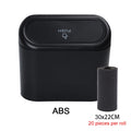 1/2/3Pcs Car Trash Can (with Lid) Contains 60 (300) Garbage Bags, Small Car Trash Can, Leak-proof Mini Car Accessories