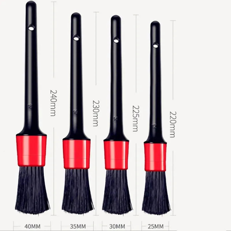 1pcs/5pcs Detailing Brush Set Car Brushes Car Detailing Brush For Auto Cleaning Dashboard Air Outlet Wheel Wash Maintenance Tool