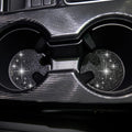 2pcs Imitation Diamond Fashion Car Cup Cushion Bling Car Cup Holder Coaster Anti-slip Popular and fashionable coasters